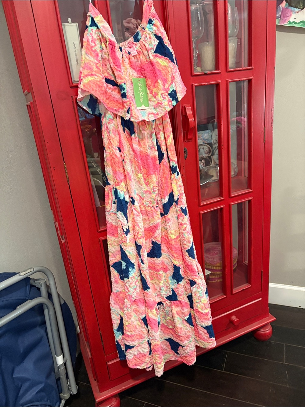 Lilly Pulitzer conch shell maxi. Nwt large